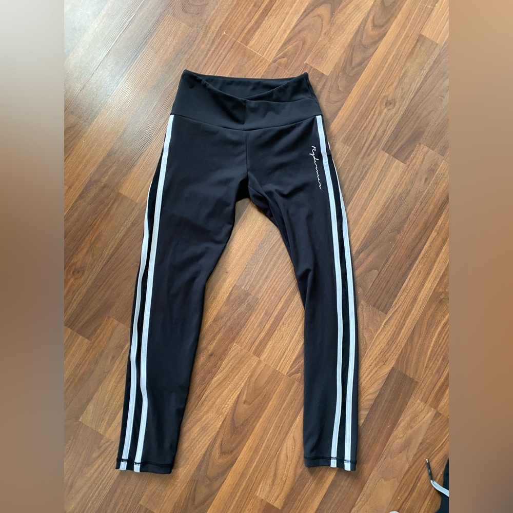 RYDERWEAR GYM LEGGINGS WITH MESH SIDES